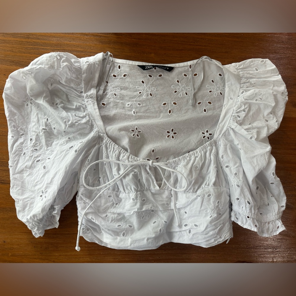 ZARA peplum top! XS